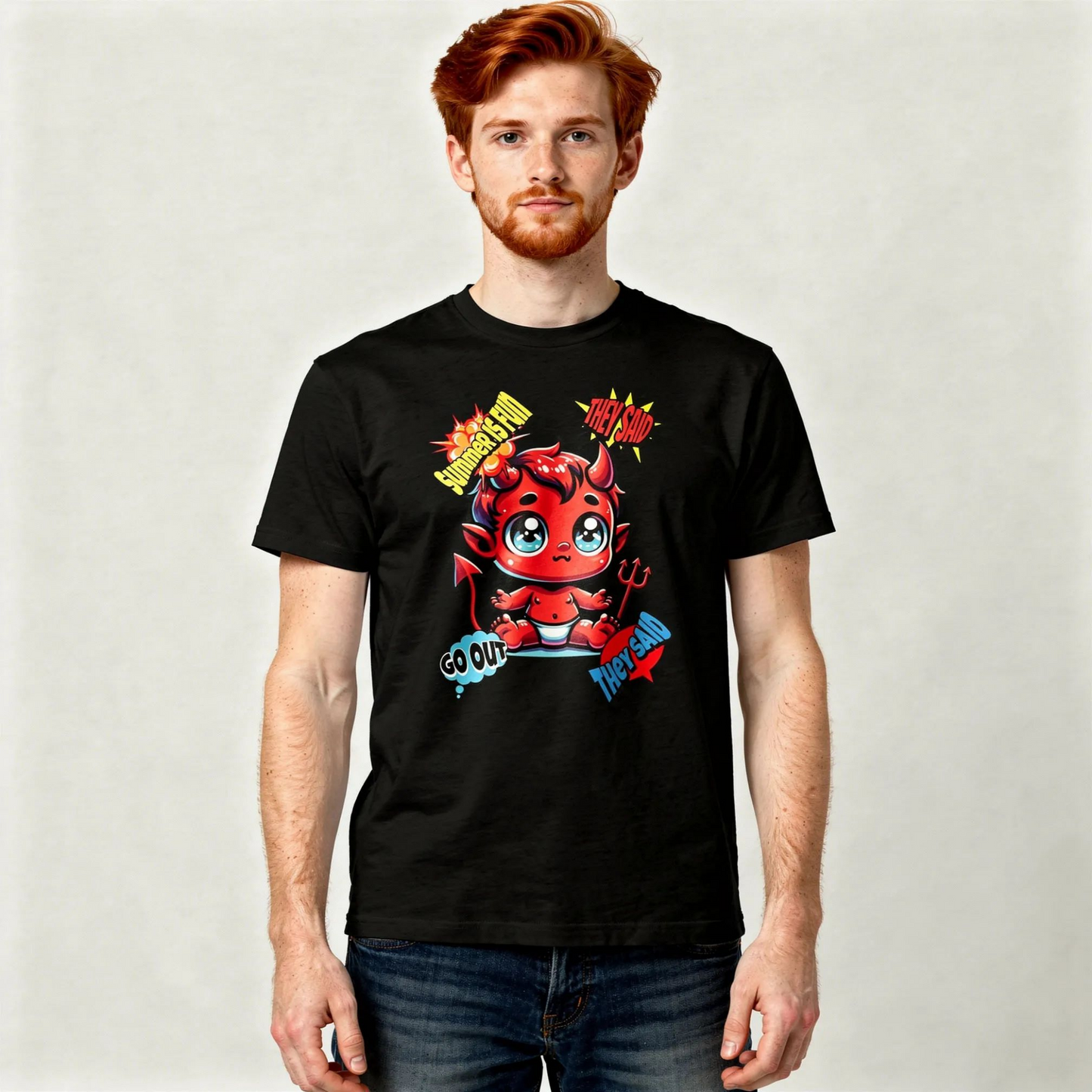 Summer is Fun – They Said | Lustiges Devil Baby Sommer Shirt