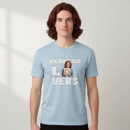Redhead Lovers – Lustiges Rothaarigen-Fan Shirt mit Charaktermotiv