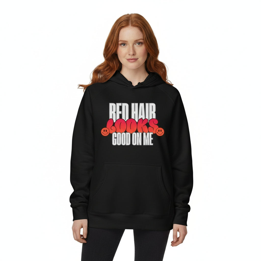 Red Hair Looks Good On Me – Lustiger Hoodie für echte Ginger-Vibes