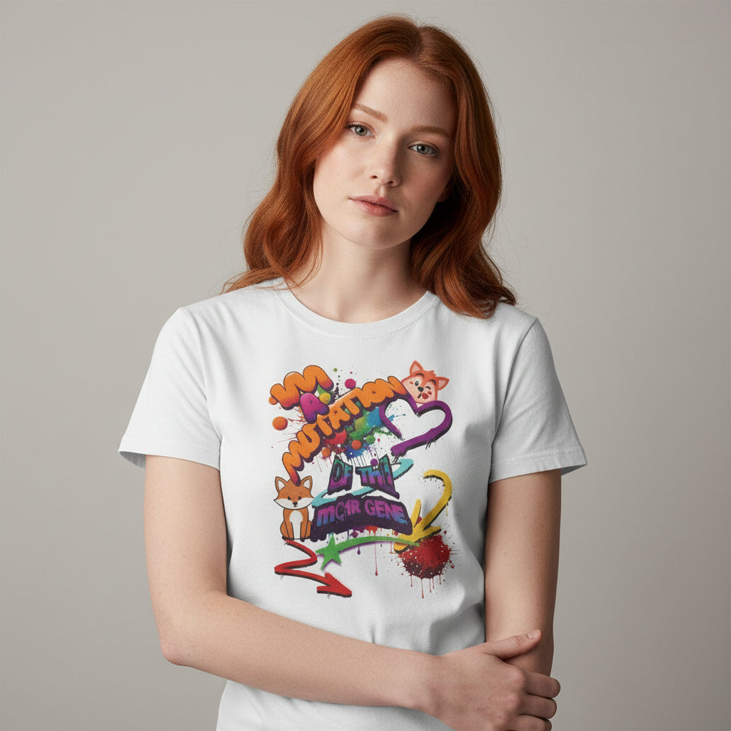 I’m a Mutation of the MC1R Gene – Buntes Redhead Mutation Shirt