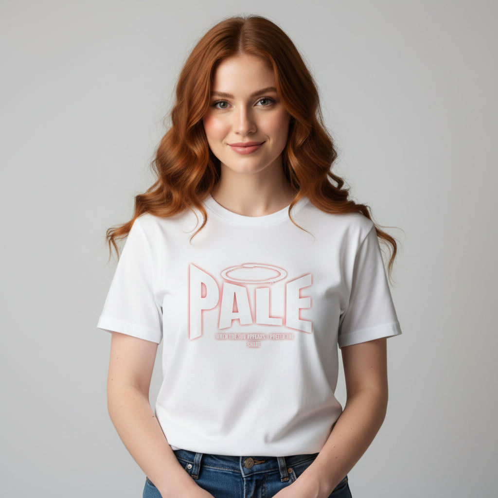 Pale – When the Sun Appears, I Prefer the Shade - Lustiges Sonnenschutz Shirt