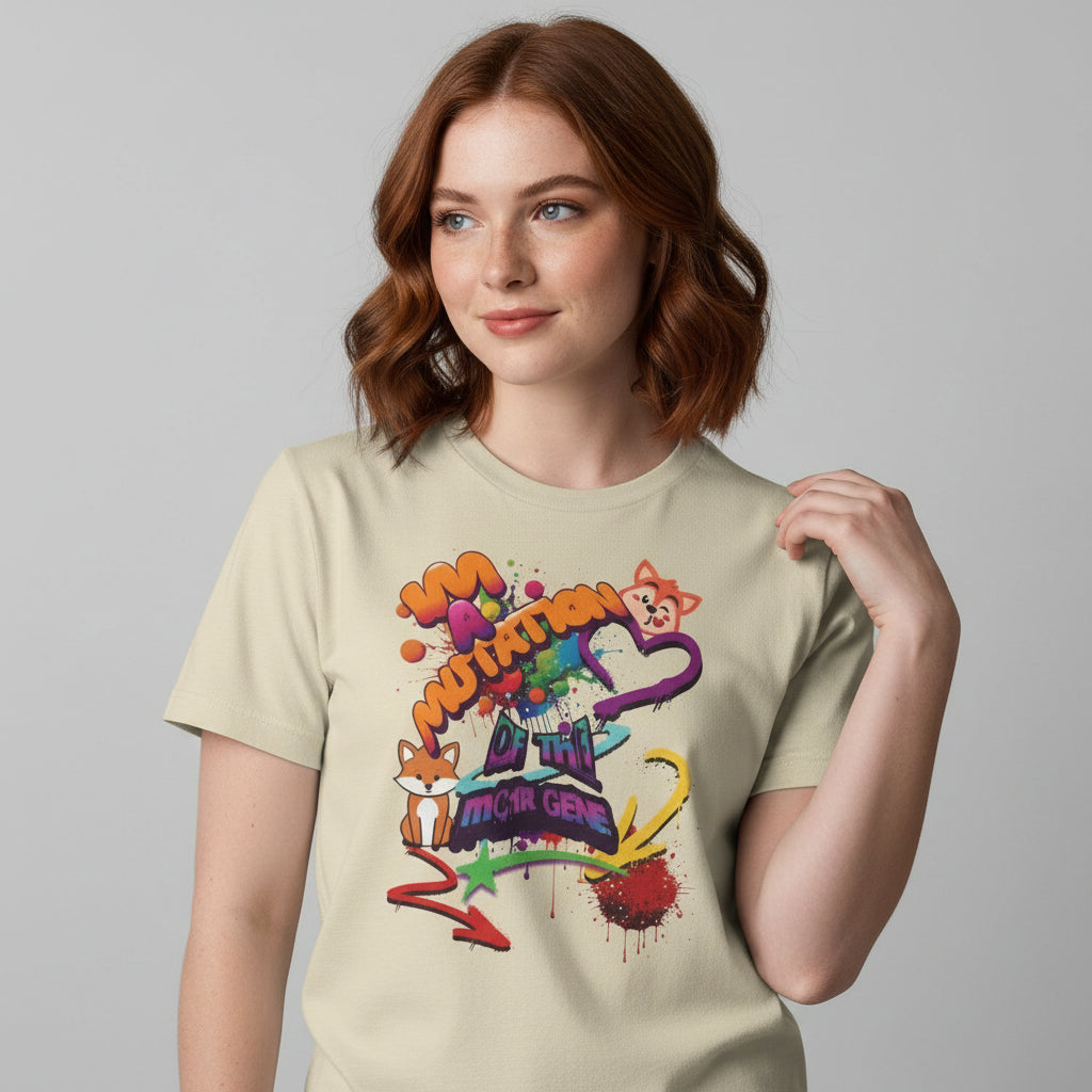 I’m a Mutation of the MC1R Gene – Buntes Redhead Mutation Shirt