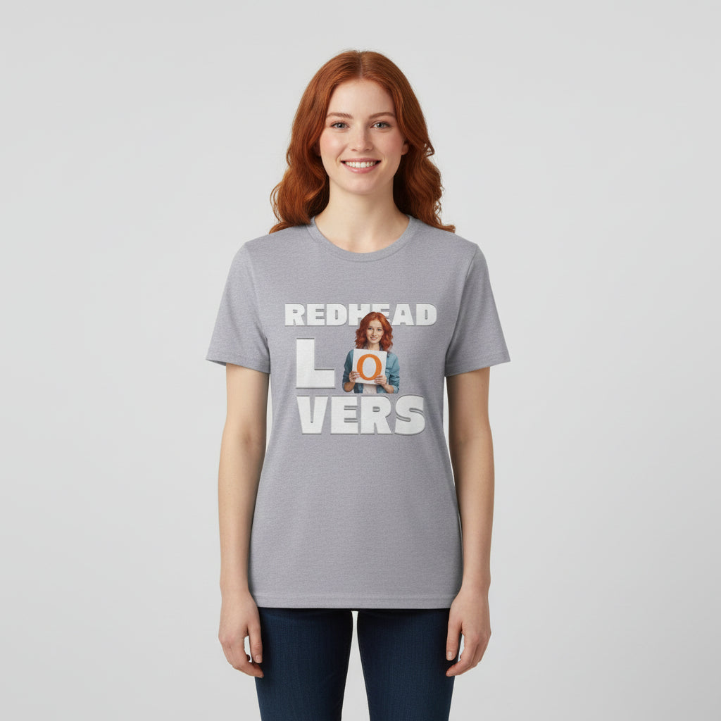 Redhead Lovers – Lustiges Rothaarigen-Fan Shirt mit Charaktermotiv
