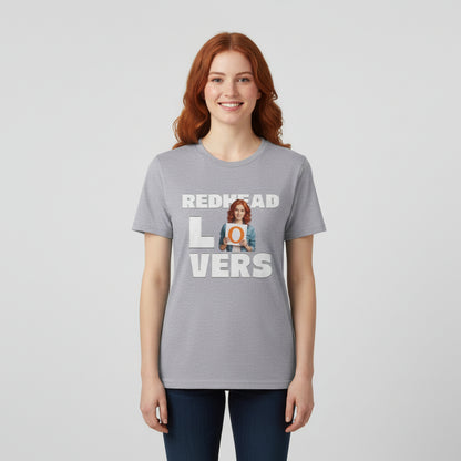 Redhead Lovers – Lustiges Rothaarigen-Fan Shirt mit Charaktermotiv