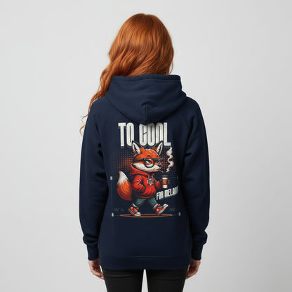 Too Cool for Melanin – Cooler Fuchs Hoodie mit Style & Humor