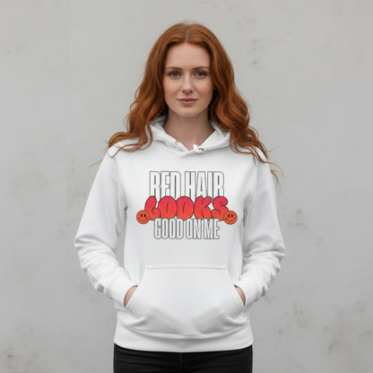 Red Hair Looks Good On Me – Lustiger Hoodie für echte Ginger-Vibes