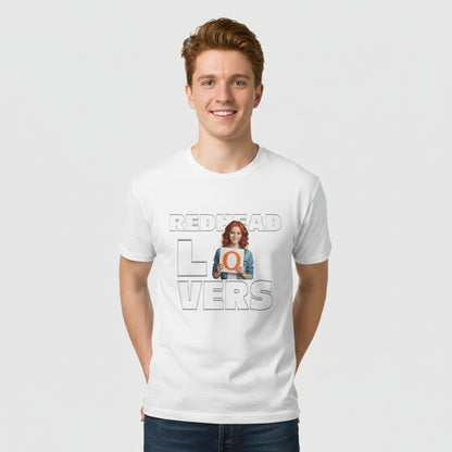 Redhead Lovers – Lustiges Rothaarigen-Fan Shirt mit Charaktermotiv
