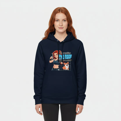 Rusty Roof Hoodie – Lustiger Redhead-Spruch für echte Rothaar-Fans