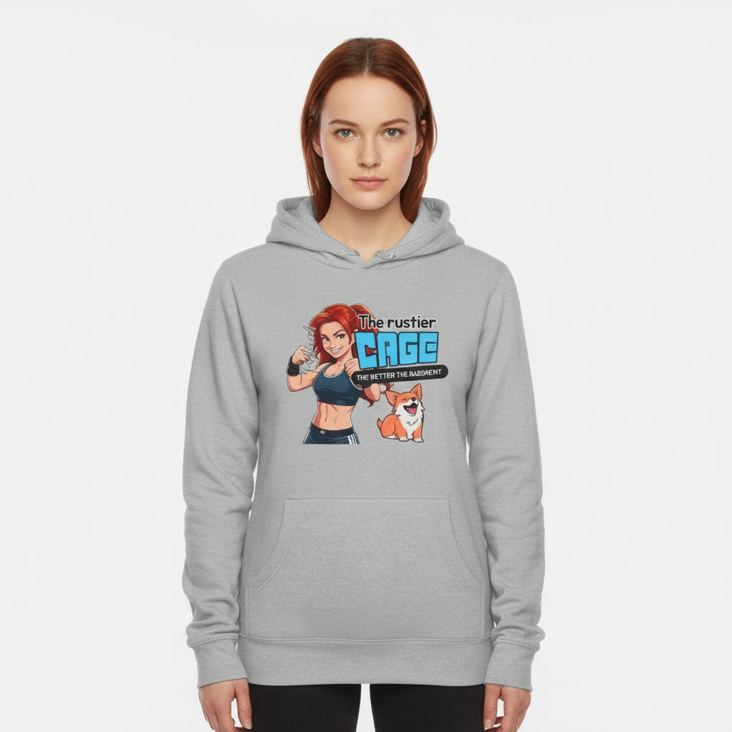 Rusty Roof Hoodie – Lustiger Redhead-Spruch für echte Rothaar-Fans