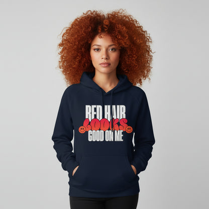 Red Hair Looks Good On Me – Lustiger Hoodie für echte Ginger-Vibes