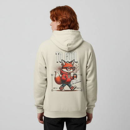 Too Cool for Melanin – Cooler Fuchs Hoodie mit Style & Humor
