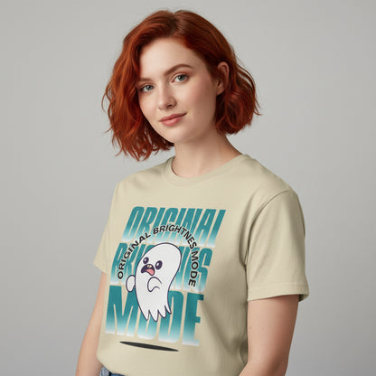 Original Brightness Mode – Lustiges Ghost Shirt für Blasshäutige