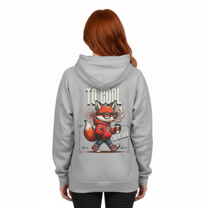 Too Cool for Melanin – Cooler Fuchs Hoodie mit Style & Humor