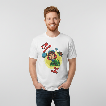 I’m a Redhead, Not an Alien – Lustiges Retro Sci-Fi Redhead Shirt