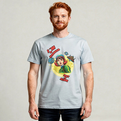 I’m a Redhead, Not an Alien – Lustiges Retro Sci-Fi Redhead Shirt